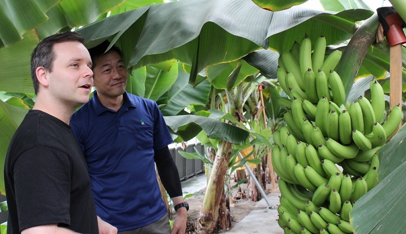 Raspet visited Okayama for research